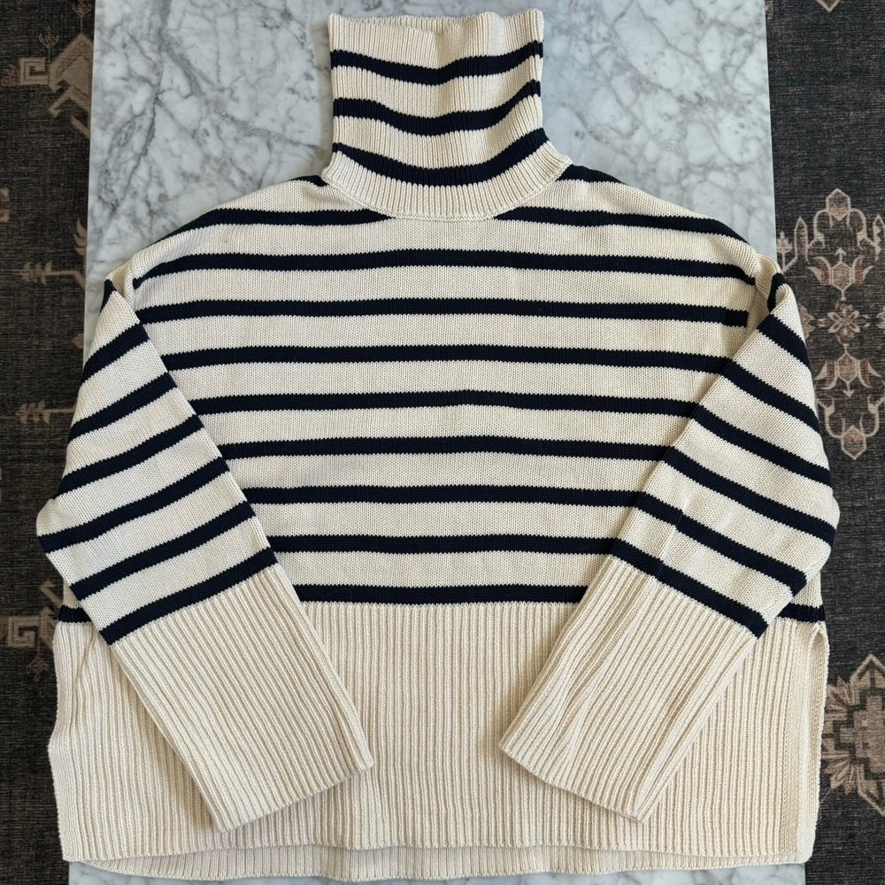 Gap Striped Turtleneck